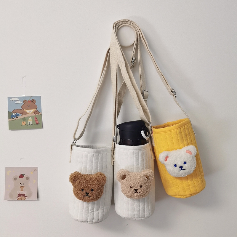 Baby Food Warmer - 子供用断熱バッグ,ボトル用保温バッグ,子供用サーモボトル,漫画デザイン,15.5x8.5cm