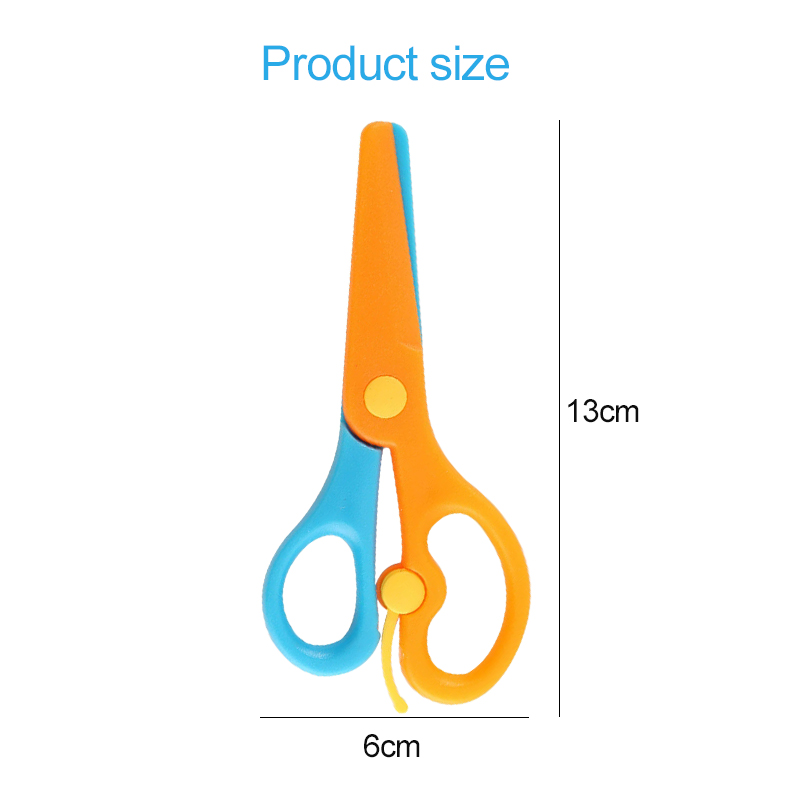 プラスチックはさみダブルカラースプライシング手作り DIY  - Baby Food Scissors のレビューと価格