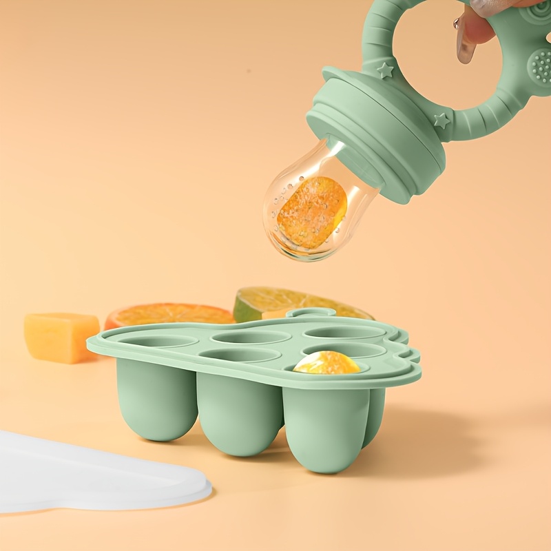 2 個/1 個ミニベビー果物野菜冷凍庫型蓋付き、フルーツフィ - Baby Food Vegetables のレビューと価格