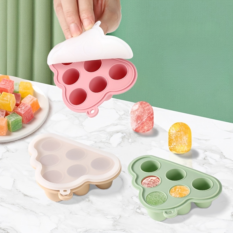 2 個/1 個ミニベビー果物野菜冷凍庫型蓋付き、フルーツフィ - Baby Food Vegetables のレビューと価格
