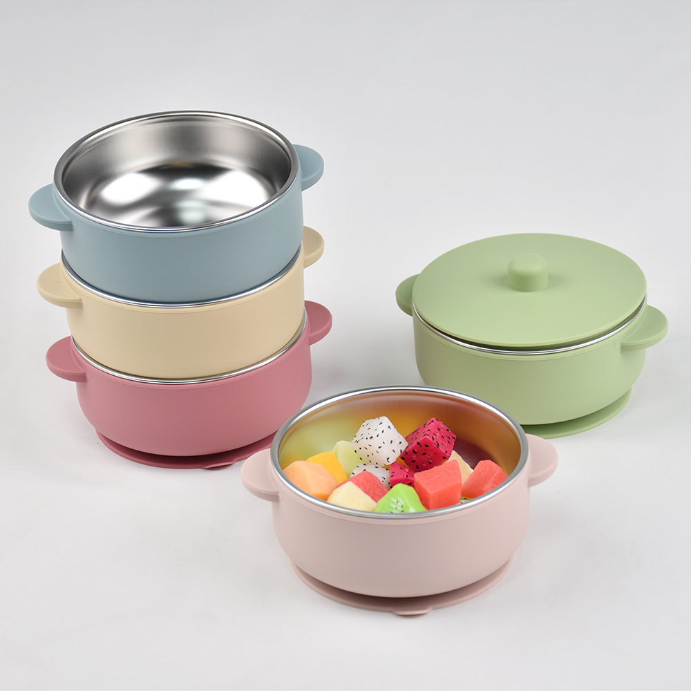 300ml 蓋付きベビー練習用ボウル、300ML 2-in- - Baby Food Jars With Lids のレビューと価格