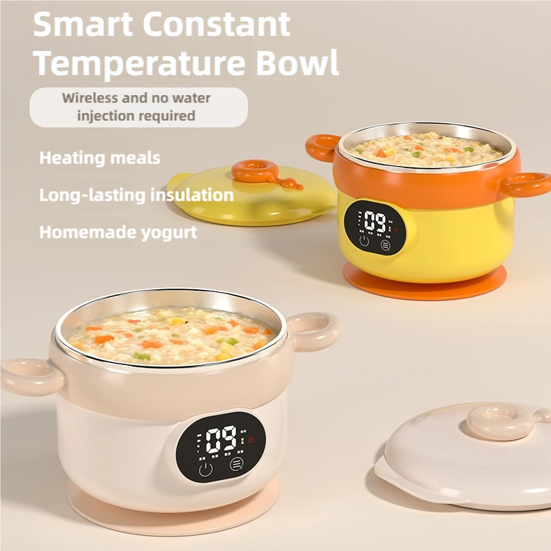 TINSOL 400ml スマート保温ボウル、子供用ポータブ - Baby Food Warmer のレビューと価格