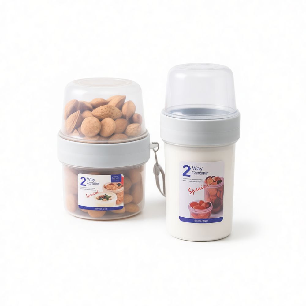 持ち運び可能な二重構造の収納ボックス。ヨーグルト、サラダ、果 - Baby Food Jars With Lids のレビューと価格