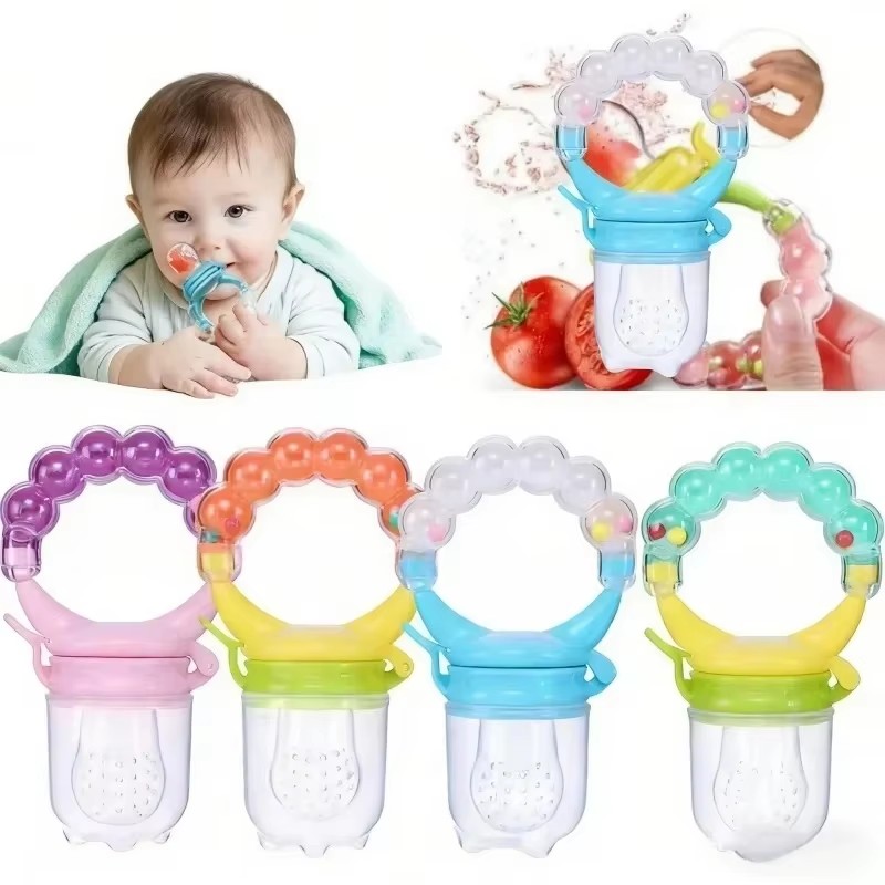 1/2/3個入り ベビーフードニブラー 授乳用スプーン ベル - Baby Food Vegetables のレビューと価格