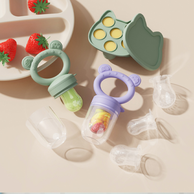 ベビーおしゃぶりフルーツフィーダーカバー付きシリコーン新生児 - Baby Food Vegetables のレビューと価格